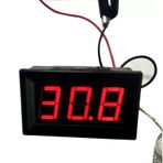 Endüstriyel Kırmızı LED Ekranlı 12V -50C/110 C Dijital Termometre