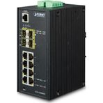 Endüstriyel Tip Yönetilebilen Switch (Industrial Managed Switch)<br>8-Port 10/100/1000Base-T&l
