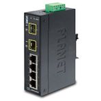 Endüstriyel Tip Yönetilemeyen Ethernet Switch (industrial Unmanaged Ethernet Switch) 4-port 10/100base-tx 2-port 100base-fx Sfp Yu