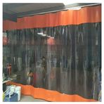 Endüstriyel Yıkama Koyu Perdeleri Hava Koşullarına Dayanıklı Bölme Perdesi, Pergola veya Sundurma Örtüsü için İdeal (Turuncu 2,8 x 4 m/9,2 x 13,1 ft)