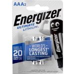 Eneregizer Ultimate Lithium AAA İnce Kalem Pil 2'li