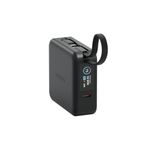 Energea MagPac Mini Plus Dijital Göstergeli 10.000 mAh - 20W Type-C ve 15W Kablosuz PD Hızlı Şarj Powerbank - Siyah