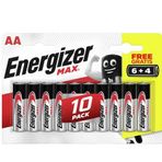 Energizer 6+4 AA Kalem Pil