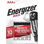 Energizer AAA 4'lü Alkaline İnce Pil