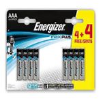 Energizer Alkalin Max Plus Aaa Ince Kalem Pil 4+4'lü Paket Erpilsan Elektronik - 8'li
