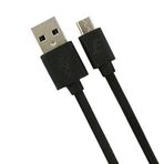 Energizer C21 1.2M Flat Micro Siyah USB Kablosu