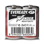 Energizer (C8-0829) Eveready Çinko Karbon Heavy Duty Orta C Pil 2Li Shrink