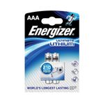Energizer Eneregizer Ultimate Lithium AAA İnce Kalem Pil 2'li