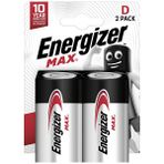 Energizer Max 2’li D Boy Pil