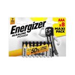 Energizer Maxi Pack Alkalin Ince Pil Aaa 8’li LR003 - 8'li