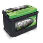 Energy 12V 75 Amper 650A EN Akü
