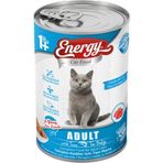 Energy 12x400 gr Ton Balıklı Yetişkin Kedi Maması
