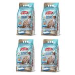 Energy Marsilya Sabunu Kokulu İnce Taneli Topaklaşan Bentonit Kedi Kumu 4 x 5 Paket= 20 Litre