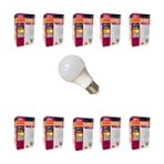 Enerji Tasarruflu 10'Lu Led Ampul - 2700K Sıcak Sarı Işık