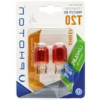 Enerji Tasarruflu 12V Amber T20 Ampul, 2'Li Blister