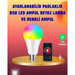 Enerji Verimli Akıllı Led Ampul, Uzaktan Kontrol Özellikli Mir40859243