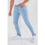 ENERJİN Erkek Jeans Skinny Fit Likralı Buzz Mavi