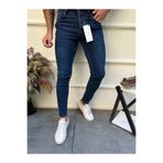 ENERJİN Erkek Slim Fit Likralı Kot Pantolon Koyu Blue Tırnaklı
