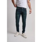Enerjin Erkek Slim Fit Likralı Kot Pantolon Yeşil Tintli Tırnaklı - 30
