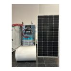 EnerjiStar Taşınabilir 1.2kw güneş enerji kutusu 100 amper jel akü 205w güneş paneli