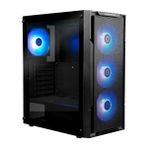 Enermax Starryfort SF60 Argb Temperli Cam USB 3.0 Mid Tower Atx + Maxpro Iıı 600W Gaming Kasa