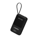 Enerx Enr-P10dc 10.000 Mah 2A Dahili Kablolu Powerbank Siyah