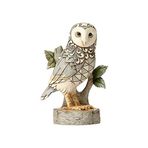 Enesco AST üzerinde orman bayrağı, taş reçine, gri, 11,4 cm