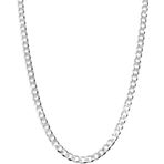 enesstore 925 Ayar Gurmet Gümüş Erkek Kolye Zincir 3.5 mm 60 cm
