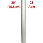 Enessu 25 Mikron 25 Adet 20" Su Filtresi Sediment Filtre Tortu Filtre Su Arıtma