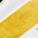 Enex Life %100 Pamuklu Havlu Makyaj, Sporcu, Yüz Temizliği Saç Bandı - Standart - Sarı