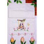enex life Maskotlu İnek Figürlü Kadife Mutfak Havlusu 30x50 cm