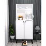 Enfa Store Carıno 2MDF Kahve Köşesi,mutfak Dolabı,çok Amaçlı Dolap - Beyaz