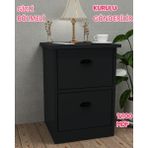 Enfa Store Gloin Gizli Bölmeli Komodin,mdf,kurulu Gönderilir,montaj Gerekmez,komidin,mdf Komodin,komodin - Siyah