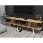 Enfa Store Rayo Tv Ünitesi,mdf,tv Sehpa,tv Dolap,kolay Kurulum - Ceviz - 160 cm