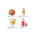 Enfa Taşınabilir Blender Şişe Smoothie, Shake Yapıcı, Mini Blender Usb Şarj Edilebilir, 350 ml