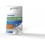 Enfed Pharma Collacare Collagen Tip 1 Tip 2 Tip 3 Kalsiyum D3 Msm Bromelain ve Alfa Lipoik Asit Içeren 90 Tablet