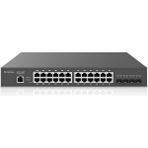Engenius ECS1528P Poe+ Switch 24 x 10/100/1000 Port, 4 x Sfp+ 10GIG Port, L2+ 24-Port Poe+, 240W
