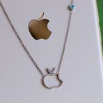 Engin Gold 0.15 Ct Apple Figürlü Pırlanta Kolye