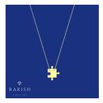 Engin Gold 14 Ayar Altın Puzzle Kolye