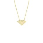 Engin Gold 14k Altın Diamond Figürlü Kolye