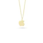Engin Gold 14k Sade Altın Apple Kolye