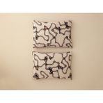 English Home Abstract Art Dijital Baskılı Soft Cotton 2'li Yastık Kılıfı 50X70 cm Bej - Standart