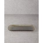 English Home Alvin 40x18 cm Antrasit Cam Kayık Tabak