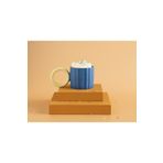 English Home Angled New Bone 260 ml Sarı Lacivert China Kupa
