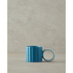 English Home Angled New Bone China Kupa Turkuaz