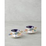 English Home Azalia New Bone China 4 Parça 2 Kişilik Kahve Fincan Takımı 90 Ml Renkli Renkli