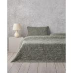 English Home Belle Bloom Çift Kişilik Yatak Örtüsü Takımı 200X220 cm Yeşil - 200 x 220 cm