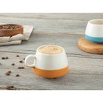 English Home Bert Seramik Kupa 175 ml Beyaz - Turuncu