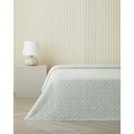 English Home Bloom Crest Çift Kişilik Pike 200X220 cm Yeşil - Açık Yeşil