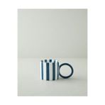 English Home Boldy Lines New Bone China Kupa 350 ml Mavi